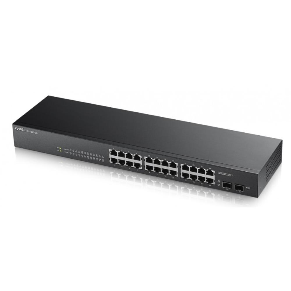 Zyxel - GS1900-24 Gestionado L2 Gigabit Ethernet (10/100/1000) Negro
