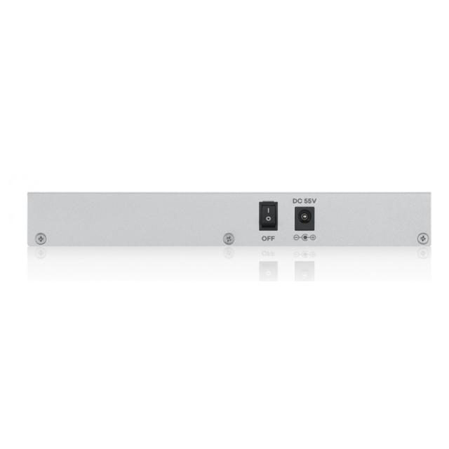 Zyxel - GS1200-5HP Gestionado Gigabit Ethernet (10/100/1000) Gris Energía sobre Ethernet (PoE)