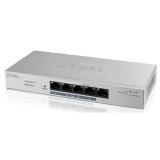 Zyxel - GS1200-5HP Gestionado Gigabit Ethernet (10/100/1000) Gris Energía sobre Ethernet (PoE)
