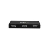 StarTech.com - Adaptador Multimonitor de 3 Puertos - Divisor Splitter de Vídeo USB-C a 3x HDMI - Hub MST USB Tipo C a HDMI - 4K