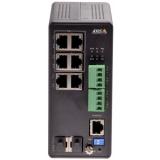 Axis - 01633-001 switch Gestionado Gigabit Ethernet (10/100/1000) Energía sobre Ethernet (PoE) Negro
