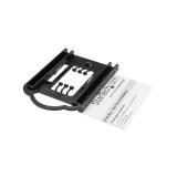 StarTech.com - Bracket de Montaje para Discos Duros / SSD de 2,5" en Bahías de 3,5 Pulgadas - Instalación sin Herramientas - Bra
