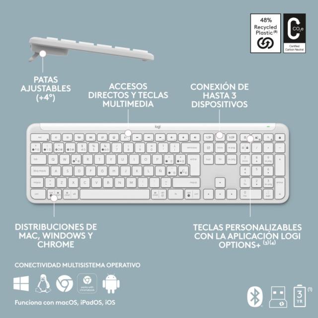 Logitech - Signature Slim Combo MK950 - 920-012596