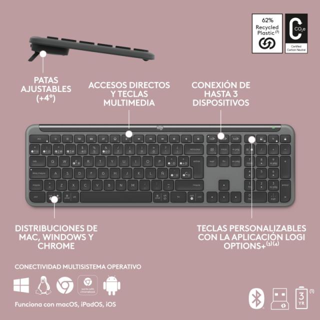 Logitech - Signature Slim K950