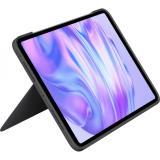 Logitech - Combo Touch, Funda con Teclado, iPad Pro 11 Pulgadas (M4)(2024) - Teclado retroiluminado extraíble con Soporte abatib