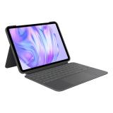 Logitech - Combo Touch, Funda con Teclado, iPad Pro 11 Pulgadas (M4)(2024) - Teclado retroiluminado extraíble con Soporte abatib