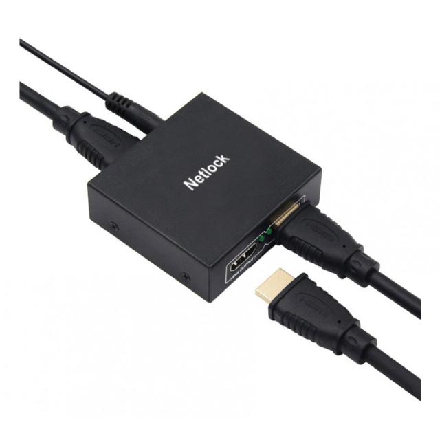 Netlock - SP-HDMI-2A divisor de video 2x HDMI