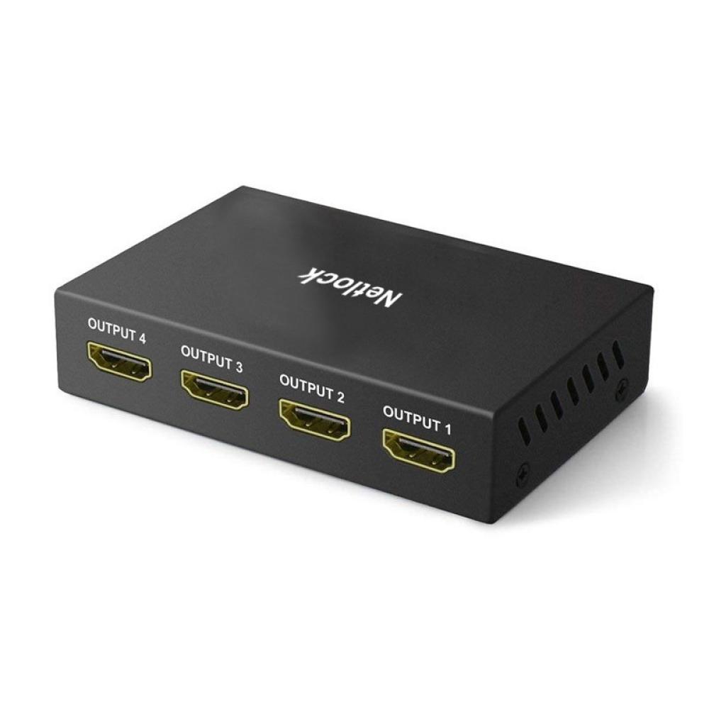 Netlock - SP-HDMI-4A divisor de video 4x HDMI