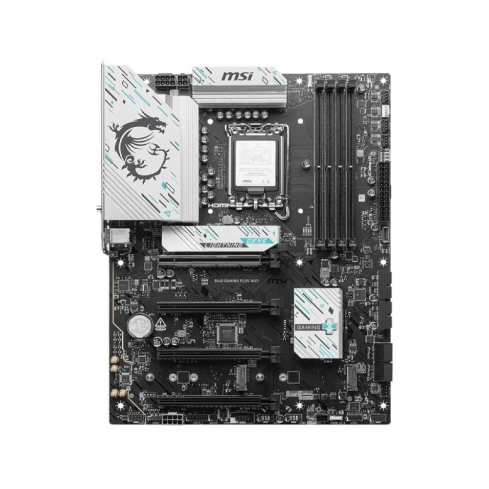 MSI - B860 GAMING PLUS WIFI placa base Intel B860 LGA 1851 (Socket V1) ATX