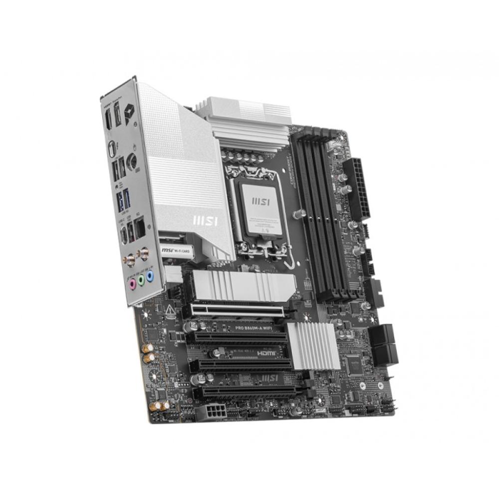 MSI - PRO B860M-A WIFI placa base Intel B860 LGA 1851 (Socket V1) micro ATX