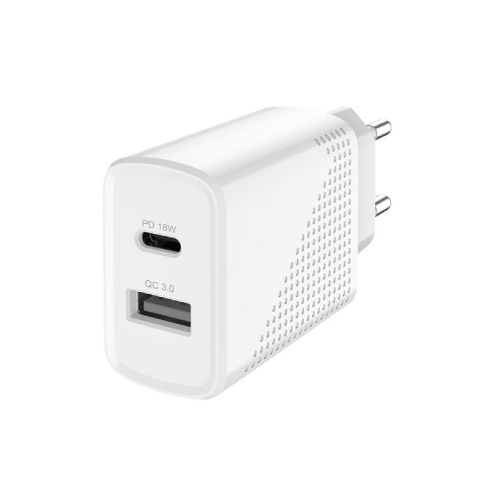 Savio - LA-04 USB Type A & Type C Quick Charge Power Delivery 3.0 Indoor Smartphone, Tableta Blanco Carga rápida Interior