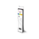 Savio - CL-123 cable USB USB 2.0 1 m USB A Micro-USB B Blanco