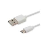 Savio - CL-123 cable USB USB 2.0 1 m USB A Micro-USB B Blanco