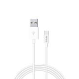 Savio - CL-125 cable USB USB 2.0 1 m USB A USB C Blanco
