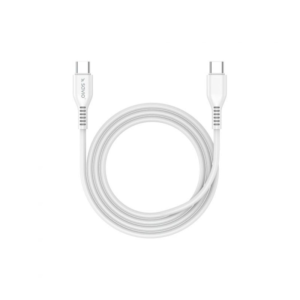 Savio - LA-05 cargador de dispositivo móvil Smartphone Blanco Corriente alterna Carga rápida Interior