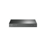 TP-Link - T1500G-10PS(TL-SG2210P) Gestionado L2 Gigabit Ethernet (10/100/1000) Energía sobre Ethernet (PoE) Negro