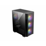MSI - MAG Forge M100R Midi Tower Negro, Transparente