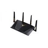 ASUS - RT-BE88U router inalámbrico 10 Gigabit Ethernet Doble banda (2,4 GHz / 5 GHz) Negro, Gris