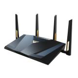 ASUS - RT-BE88U router inalámbrico 10 Gigabit Ethernet Doble banda (2,4 GHz / 5 GHz) Negro, Gris