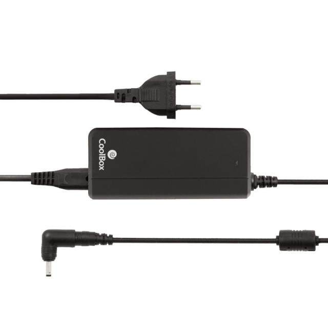 CoolBox - CARGADOR PORTATIL UNIVERSAL 90W USB 2.1A + 14 PUNTAS