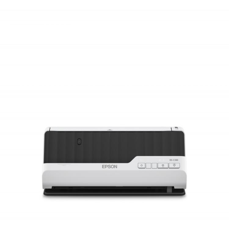 Epson - DS-C330 ADF + escáner alimentado por hojas 600 x 600 DPI A4 Negro, Blanco