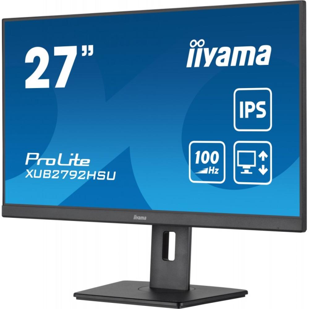 iiyama - XUB2792HSU-B6 pantalla para PC 68,6 cm (27") 1920 x 1080 Pixeles Full HD LED Negro