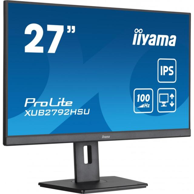 iiyama - XUB2792HSU-B6 pantalla para PC 68,6 cm (27") 1920 x 1080 Pixeles Full HD LED Negro