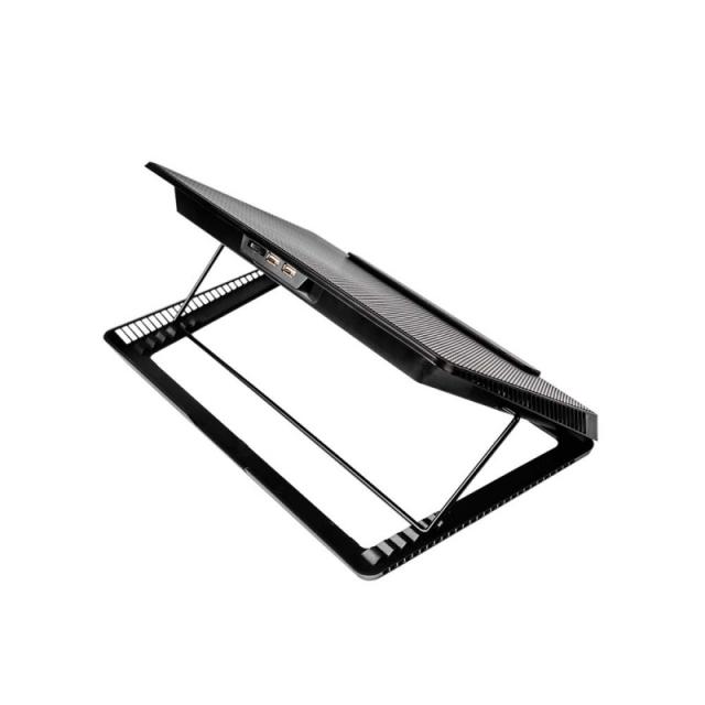 Savio - Laptop cooling pad 6 backlit fans 2000 RPM COS-01 almohadilla fría 43,9 cm (17.3") Negro, Rojo