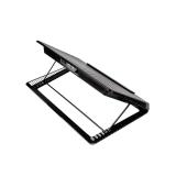 Savio - Laptop cooling pad 6 backlit fans 2000 RPM COS-01 almohadilla fría 43,9 cm (17.3") Negro, Rojo