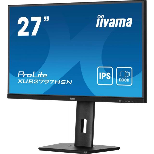 iiyama - ProLite XUB2797HSN-B2 pantalla para PC 68,6 cm (27") 1920 x 1080 Pixeles Full HD LED Negro