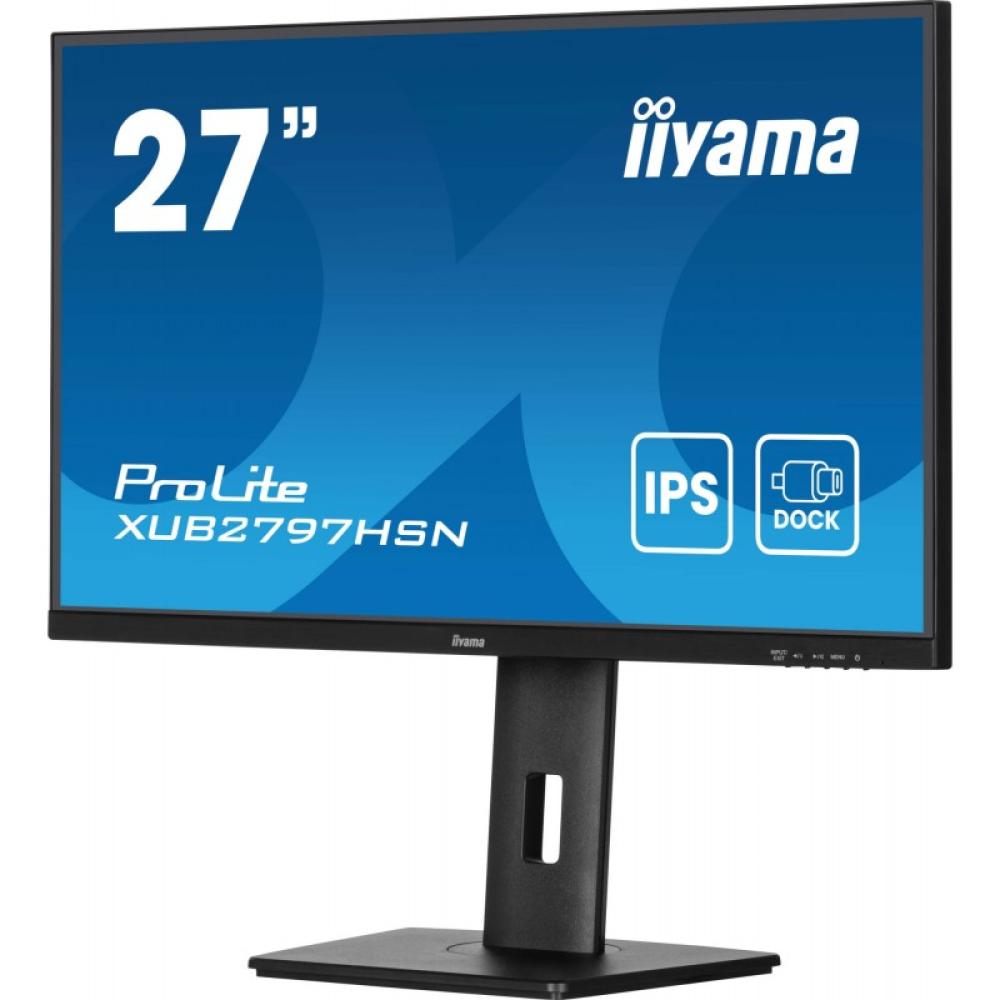 iiyama - ProLite XUB2797HSN-B2 pantalla para PC 68,6 cm (27") 1920 x 1080 Pixeles Full HD LED Negro