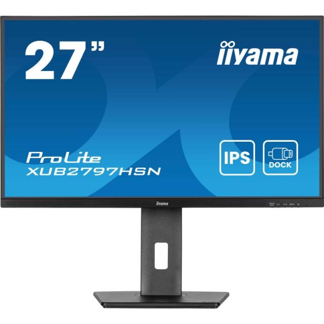 iiyama - ProLite XUB2797HSN-B2 pantalla para PC 68,6 cm (27") 1920 x 1080 Pixeles Full HD LED Negro