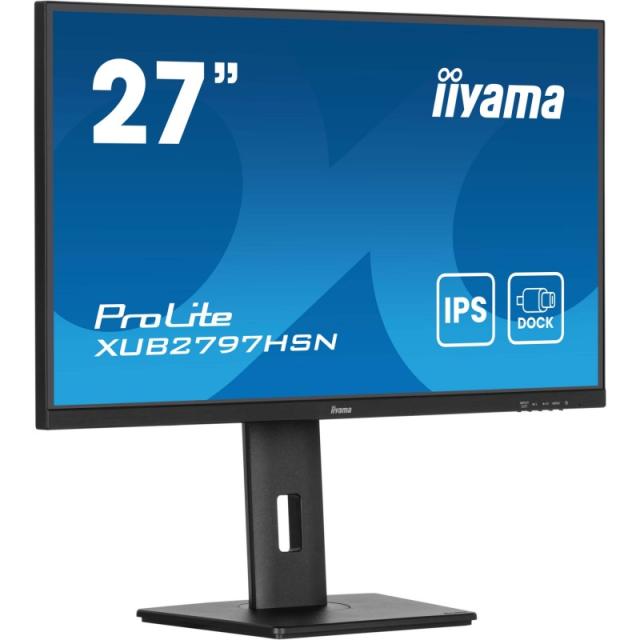 iiyama - ProLite XUB2797HSN-B2 pantalla para PC 68,6 cm (27") 1920 x 1080 Pixeles Full HD LED Negro