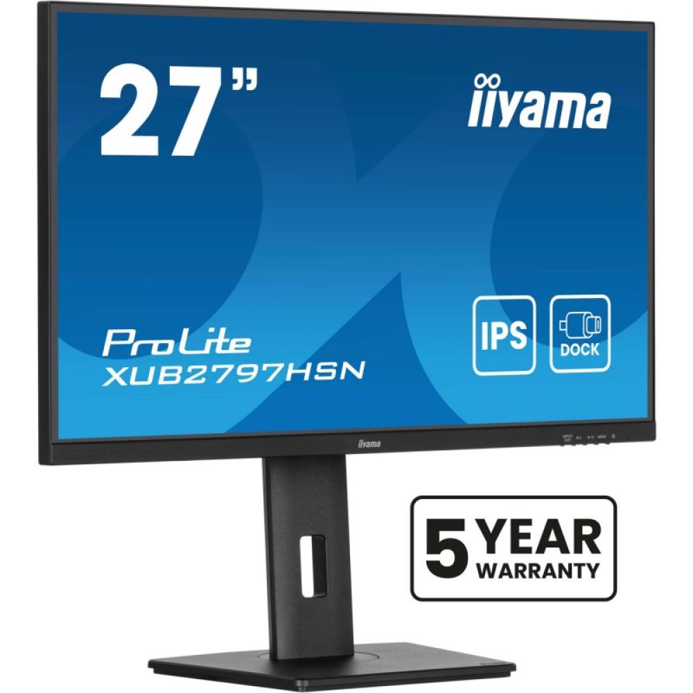 iiyama - ProLite XUB2797HSN-B2 pantalla para PC 68,6 cm (27") 1920 x 1080 Pixeles Full HD LED Negro