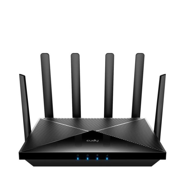 Cudy - LT12 router inalámbrico Gigabit Ethernet Doble banda (2,4 GHz / 5 GHz) 4G Negro