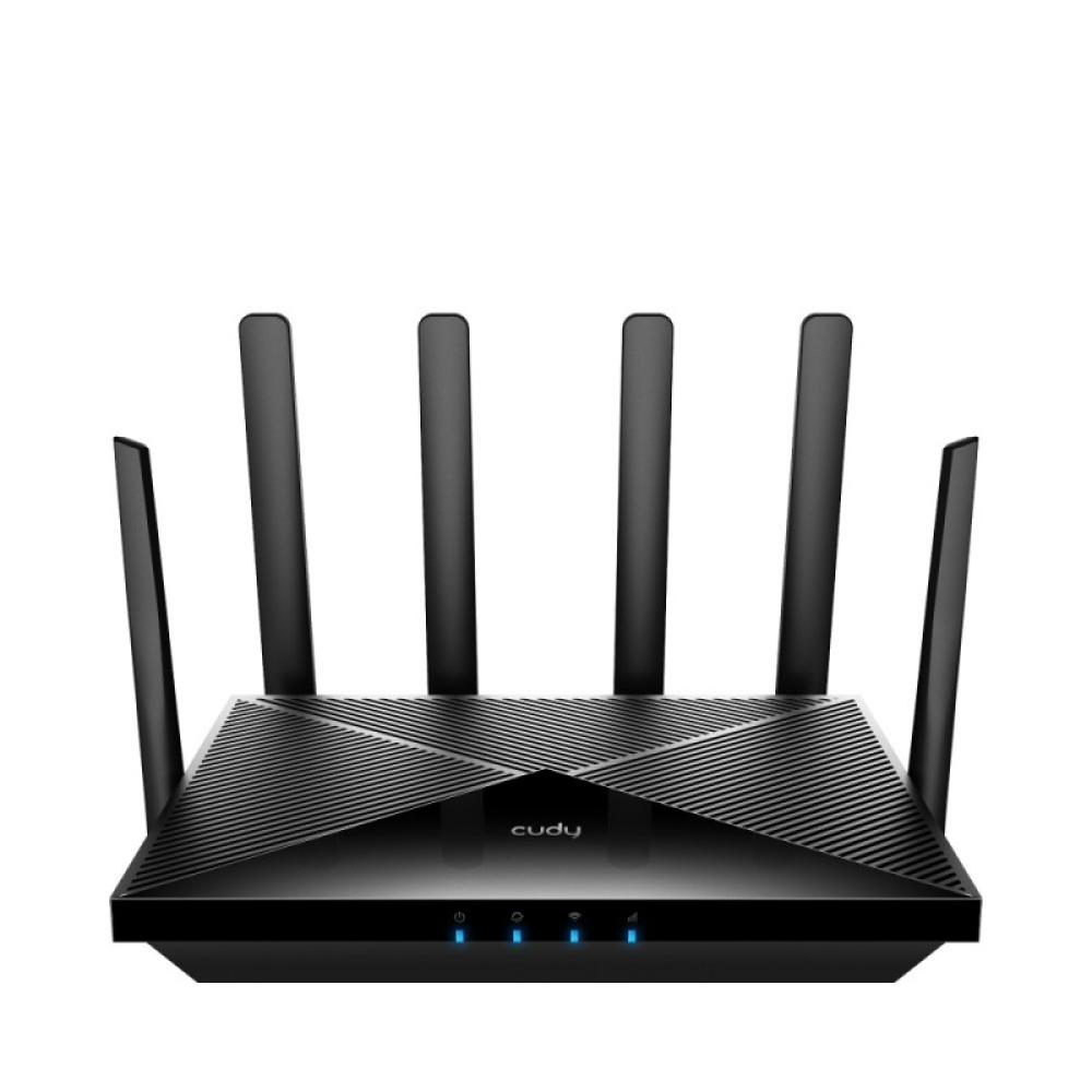Cudy - LT12 router inalámbrico Gigabit Ethernet Doble banda (2,4 GHz / 5 GHz) 4G Negro