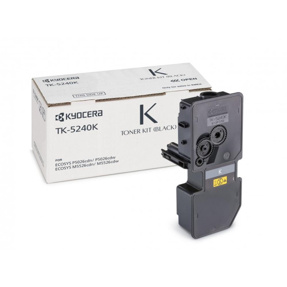 KYOCERA - TK-5240K cartucho de tóner 1 pieza(s) Original Negro