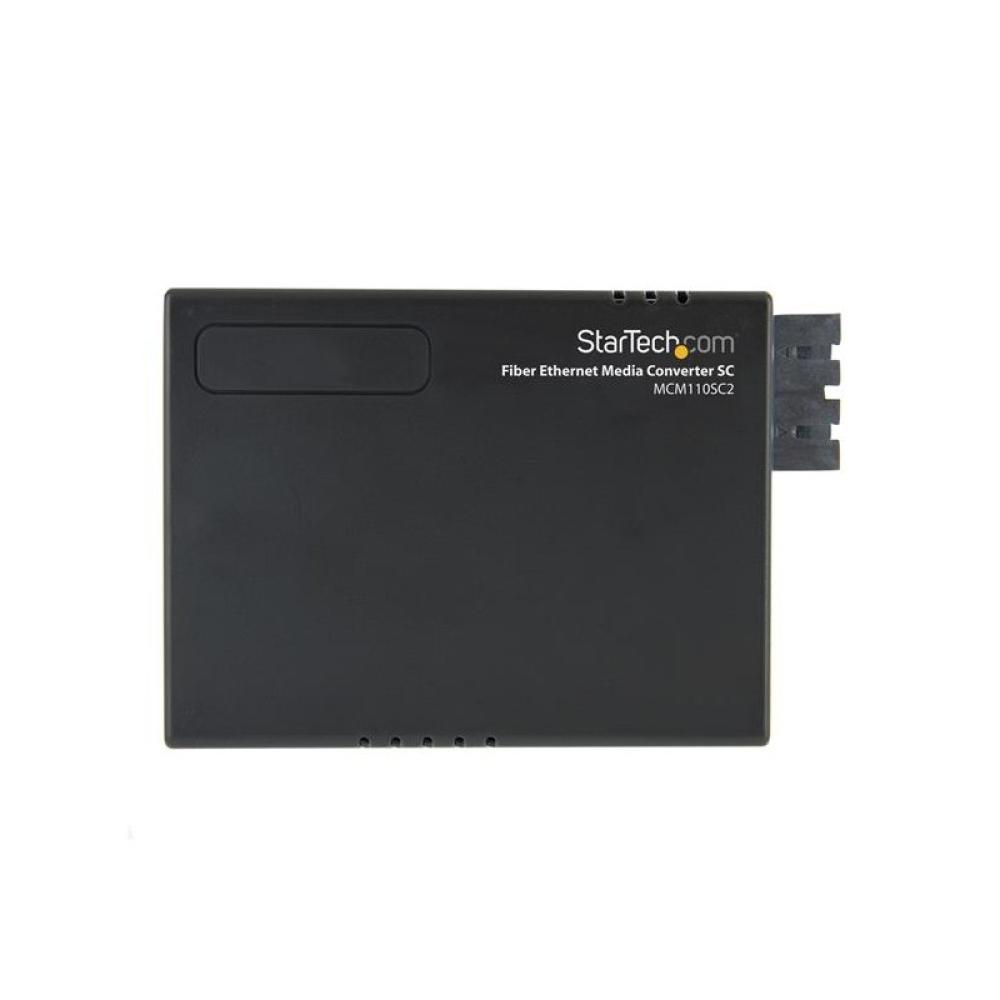 StarTech.com - Conversor de Medios Ethernet RJ45 a Fibra Óptica Multimodo SC - 2Km