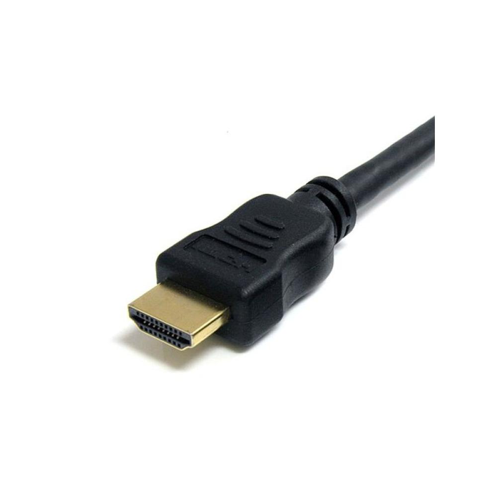 StarTech.com - Cable de 2m HDMI - Cable HDMI de Alta Velocidad con Ethernet 4K - HDMI UHD 4K 30Hz - Ancho de Banda de 10,2Gbps -