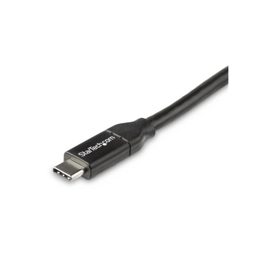StarTech.com - Cable de 50cm USB-C a USB-C con capacidad para Entrega de Alimentación de 5A - USB TipoC - Cable de Carga USBC -