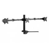Equip - 650125 Soporte de sobremesa articulado para tres monitores de 17"-27