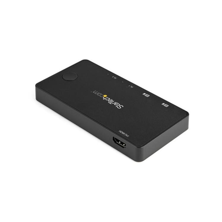 StarTech.com - SV211HDUC interruptor KVM Negro