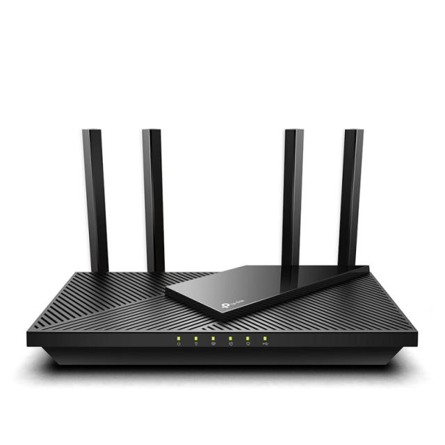 TP-Link - Archer AX55 router inalámbrico Gigabit Ethernet Doble banda (2,4 GHz / 5 GHz) Negro