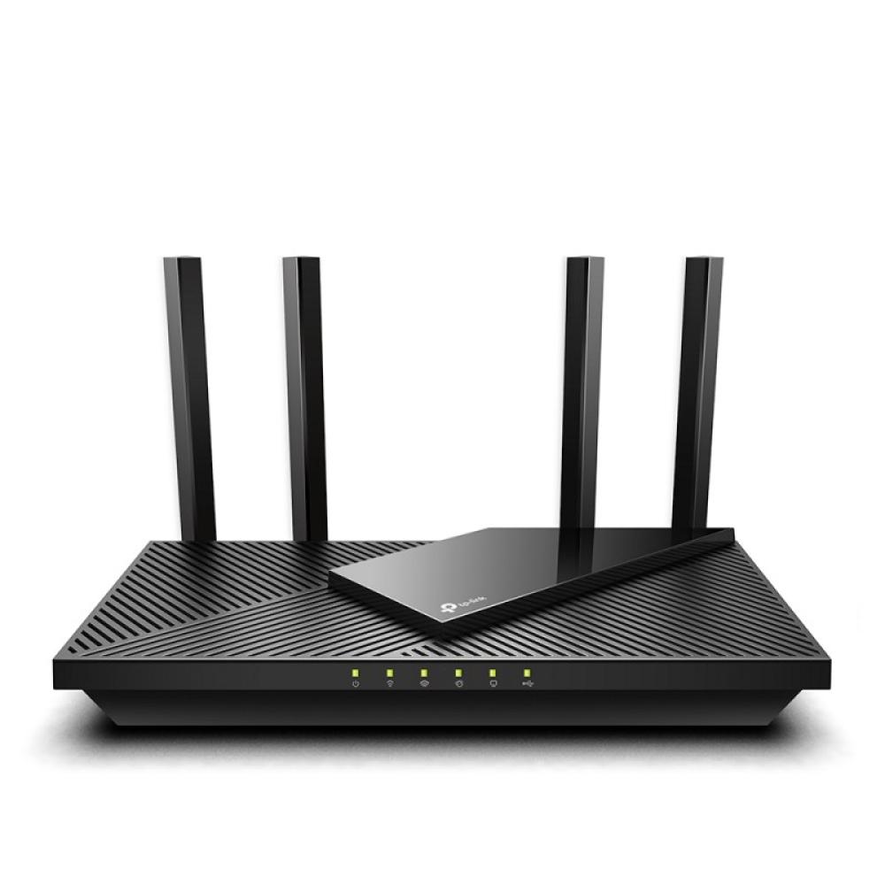 TP-Link - Archer AX55 router inalámbrico Gigabit Ethernet Doble banda (2,4 GHz / 5 GHz) Negro
