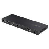 StarTech.com - Splitter Divisor HDMI de 4 Puertos, Vídeo HDMI 2.0 de 4K a 60Hz, Multiplicador HDMI 4K con Escalador incorporado,