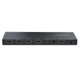 StarTech.com - Splitter Divisor HDMI de 4 Puertos, Vídeo HDMI 2.0 de 4K a 60Hz, Multiplicador HDMI 4K con Escalador incorporado,