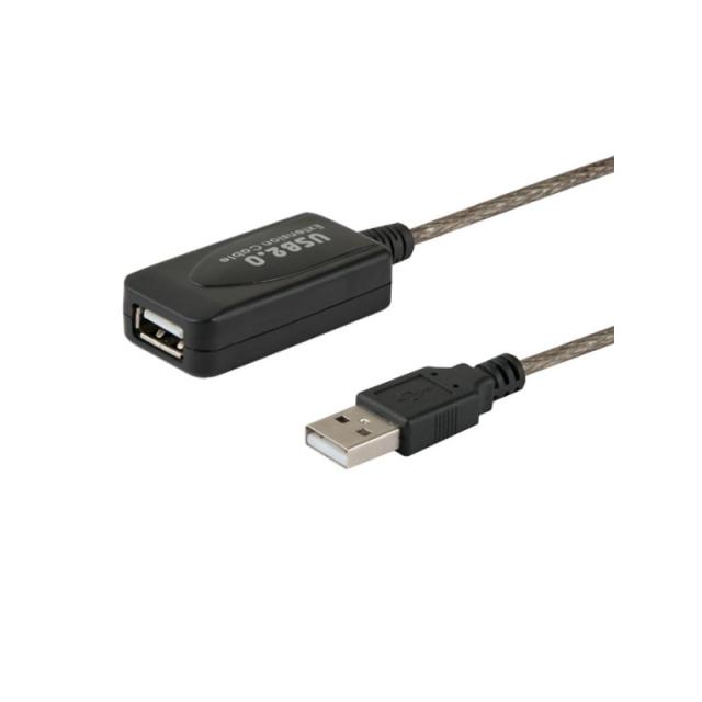 Savio - CL-76 cable USB USB 2.0 5 m USB A Negro