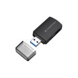 Conceptronic - BIAN06B lector de tarjeta USB 3.2 Gen 1 (3.1 Gen 1) Type-A Negro