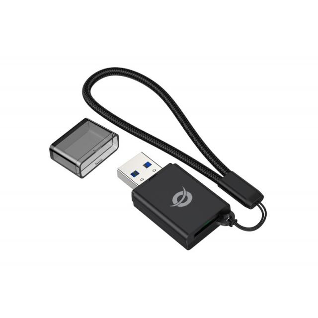 Conceptronic - BIAN07B lector de tarjeta USB 3.2 Gen 1 (3.1 Gen 1) Type-A Negro