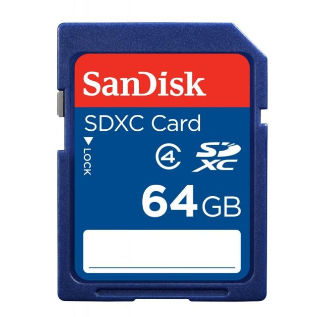 SanDisk - 64GB SDXC Clase 4